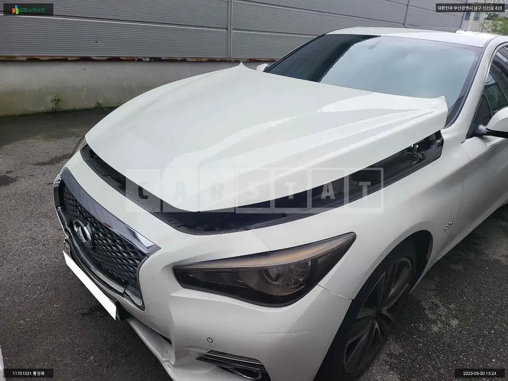 Photo 2 of 5: 2015 Infiniti Nissan Q50 2.2d, VIN JNKDV71E8FM530500 — Korean insurance auction