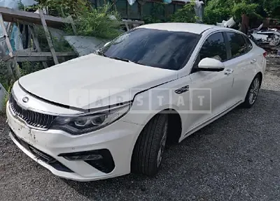 Photo 1 of 8: 2019 Kia K5, VIN KNAGW411BKA271593 — Korean insurance auction