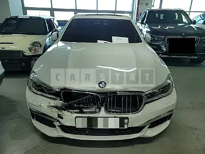 Photo 1 of 9: 2018 BMW 730Ld xDrive, VIN WBA7G6108JB074541 — Korean insurance auction