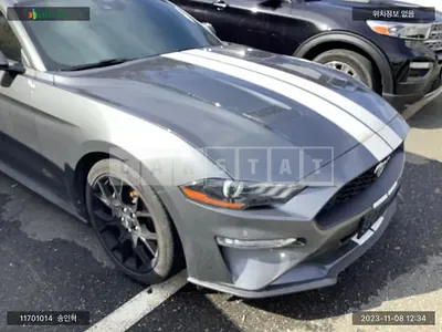 Photo 1 of 14: 2021 Ford Mustang 2.3 Coupe, VIN 1FA6P8TH8M5112615 — Korean insurance auction
