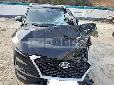Photo 1 of 20: 2019 Hyundai Tucson, VIN KMHJ381ABKU068469 — Korean insurance auction