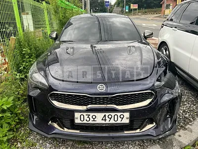Photo 1 of 44: 2019 Kia Stinger, VIN KNAE351ADKS045666 — Korean insurance auction