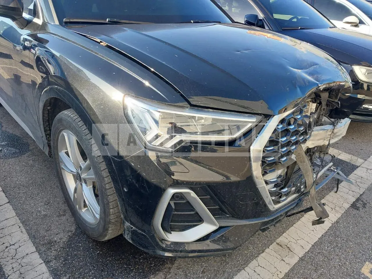 Photo 2 of 19: 2023 Audi Q3 35 TDI, VIN WAUZZZF39P1118214 — Korean insurance auction