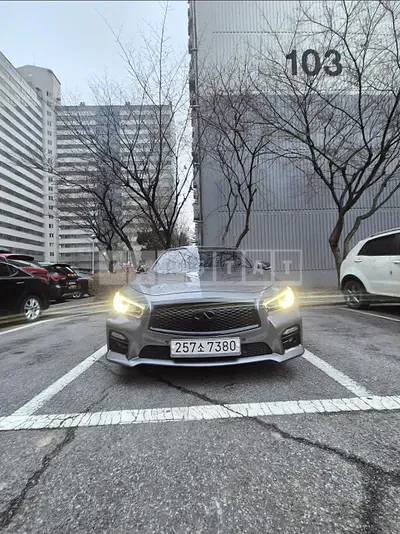 Photo 1 of 4: 2017 Infiniti Q50S Hybrid — Korean insurance auction