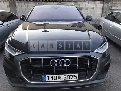 Photo 1 of 50: 2021 Audi Q8 50 TDI Four, VIN WAUZZZF15MD035727 — Korean insurance auction