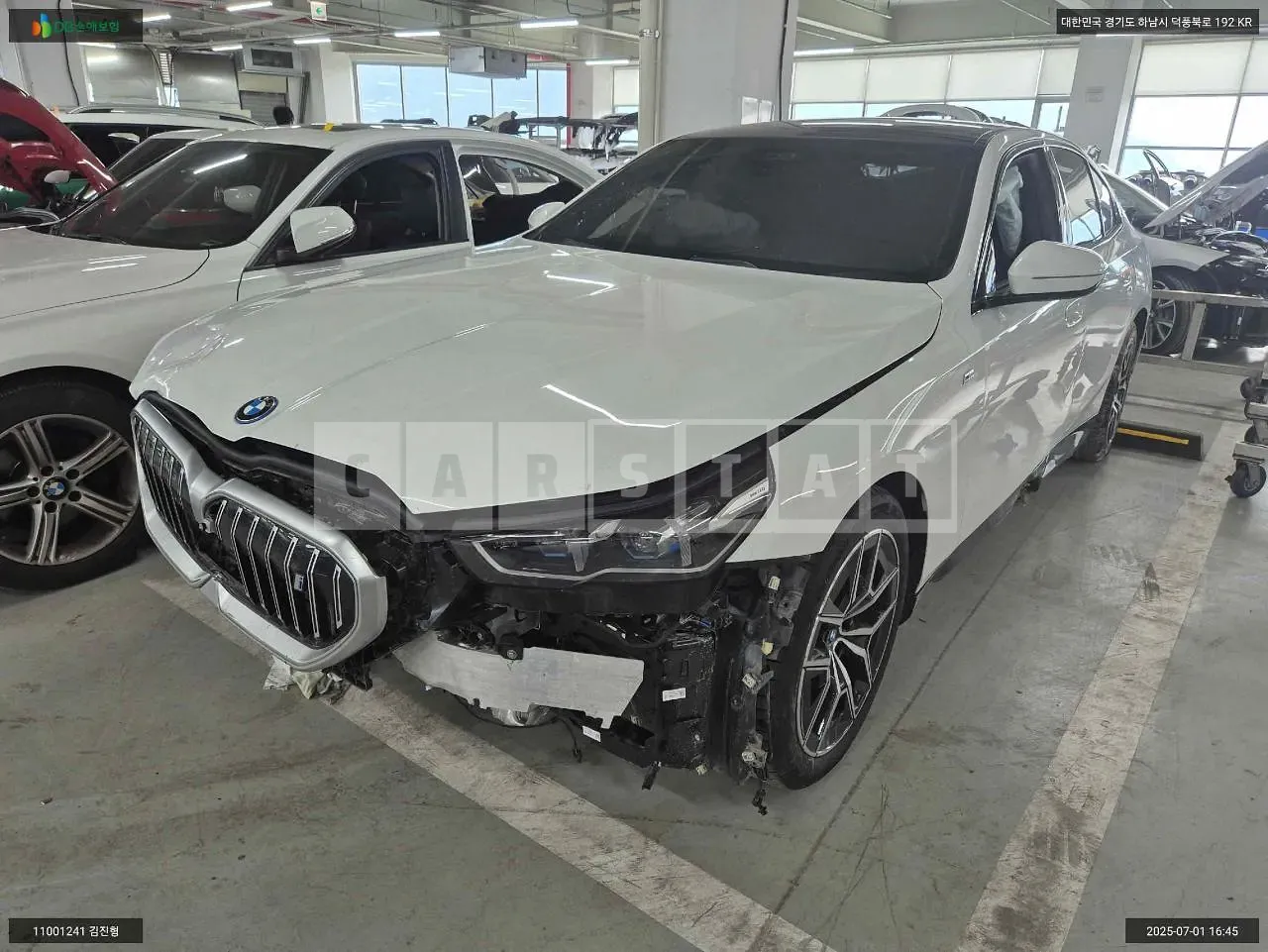 Photo 2 of 14: 2024 BMW i5 eDrive40, VIN WBY31FK06RCR78846 — Korean insurance auction