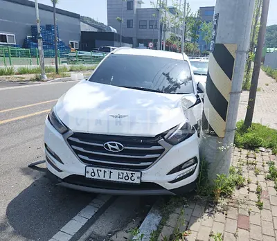 Photo 1 of 8: 2018 Hyundai Tucson — Korean insurance auction