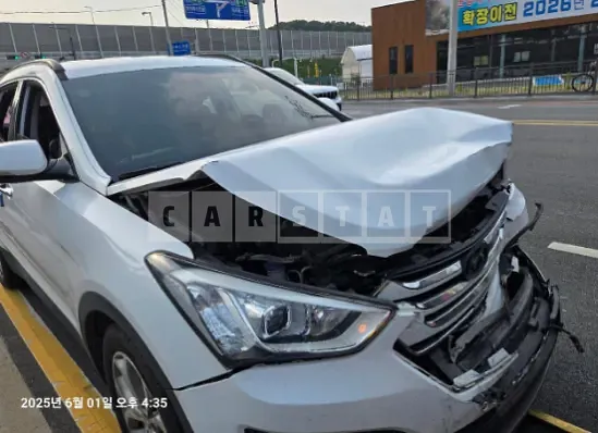 Photo 2 of 18: 2015 Hyundai Santa Fe — Korean insurance auction