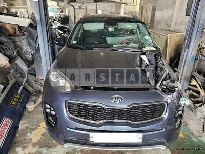 Photo 1 of 15: 2016 Kia Sportage, VIN KNAPM813DGK044867 — Korean insurance auction