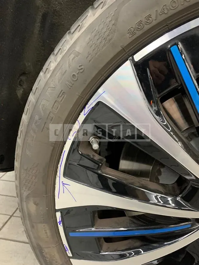 Photo 2 of 2: 2022 Mercedes-Benz (parts) EQE350 + Wheels — Korean insurance auction