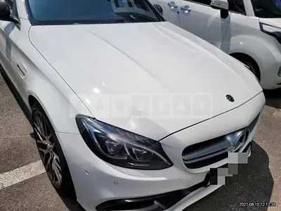 Photo 1 of 25: 2017 Mercedes-Benz C63, VIN WDDWF8GB6HF580111 — Korean insurance auction