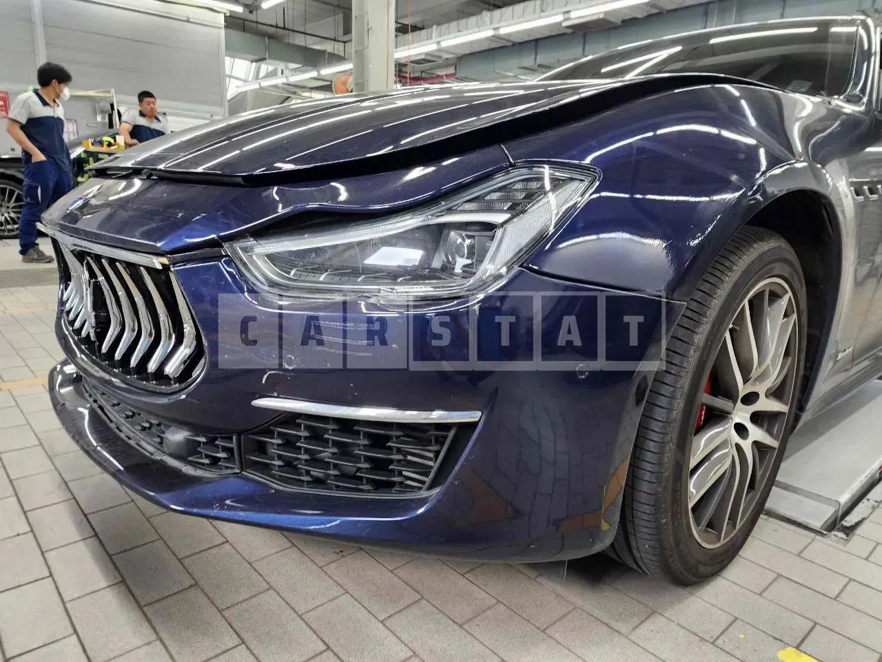 Photo 2 of 12: 2020 Maserati Ghibli, VIN ZAM57XSG8L1365153 — Korean insurance auction