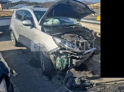 Photo 1 of 12: 2015 Kia Sportage, VIN KNAPB813BFK704416 — Korean insurance auction