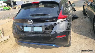 Photo 1 of 14: 2019 Nissan Leaf, VIN 1N4AZ1CP8KC313801 — Korean insurance auction