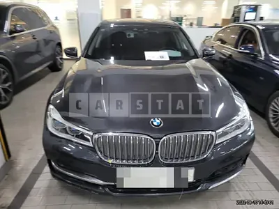 Photo 1 of 8: 2016 BMW 740Li xDrive, VIN WBA7E4101GGU98987 — Korean insurance auction