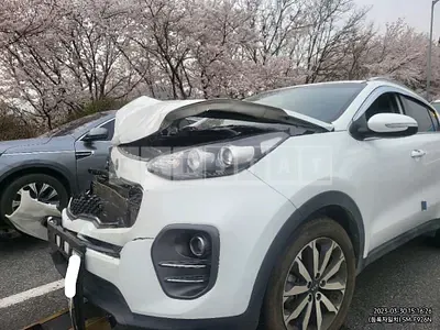 Photo 1 of 9: 2017 Kia Sportage, VIN KNAP6815GHK217023 — Korean insurance auction