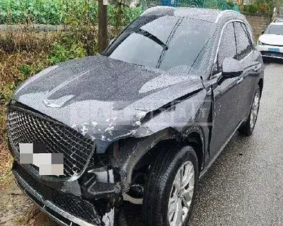 Photo 1 of 35: 2021 Genesis GV70 2.5T — Korean insurance auction