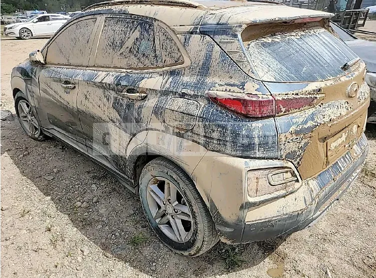 Photo 2 of 9: 2018 Hyundai Kona, VIN KMHK4815HJU093224 — Korean insurance auction