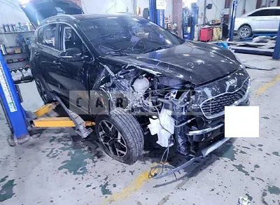 Photo 1 of 16: 2020 Kia Sportage, VIN KNAPN813BLK750506 — Korean insurance auction