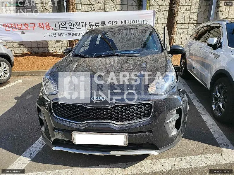 Photo 2 of 22: 2016 Kia Sportage, VIN KNAPN815GGK038769 — Korean insurance auction