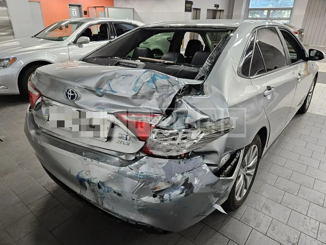 Photo 2 of 15: 2016 Toyota Camry Hybrid, VIN 4T1BD1FK7GU186467 — Korean insurance auction