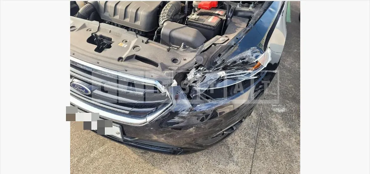 Photo 2 of 7: 2016 Ford Taurus, VIN 1FAHP2F92GG129011 — Korean insurance auction