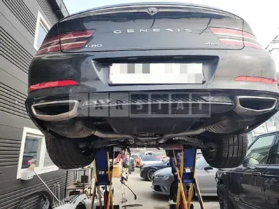 Photo 1 of 61: 2020 Genesis G80 3.5T, VIN KMTGC41DDMU002741 — Korean insurance auction