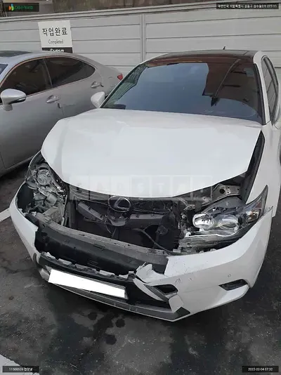Photo 1 of 10: 2015 Lexus CT200h, VIN JTHKD5BH0F2248063 — Korean insurance auction