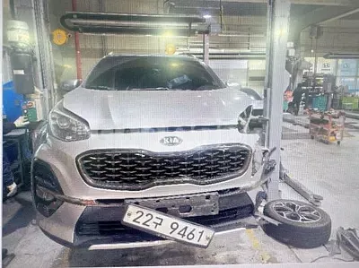 Photo 1 of 22: 2019 Kia Sportage, VIN KNAPR813BKK561417 — Korean insurance auction
