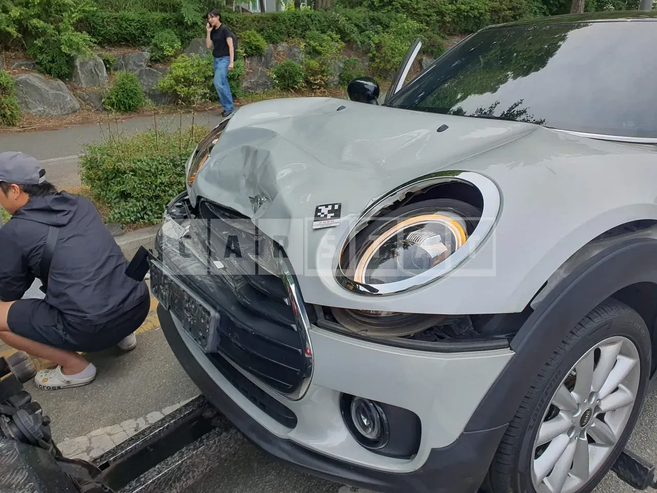 Photo 2 of 27: 2021 MINI Cooper D Clubman, VIN WMW71BB0XM2N85780 — Korean insurance auction