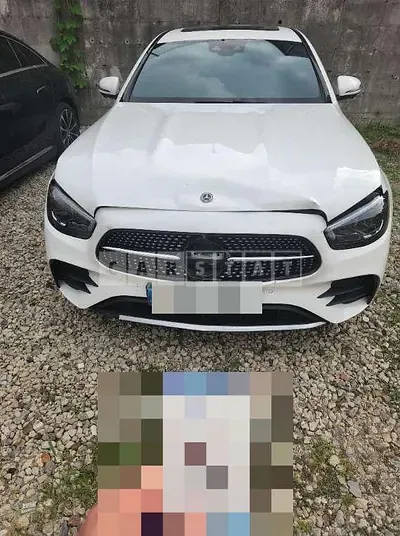 Photo 1 of 9: 2020 Mercedes-Benz E220 d 4Matic — Korean insurance auction