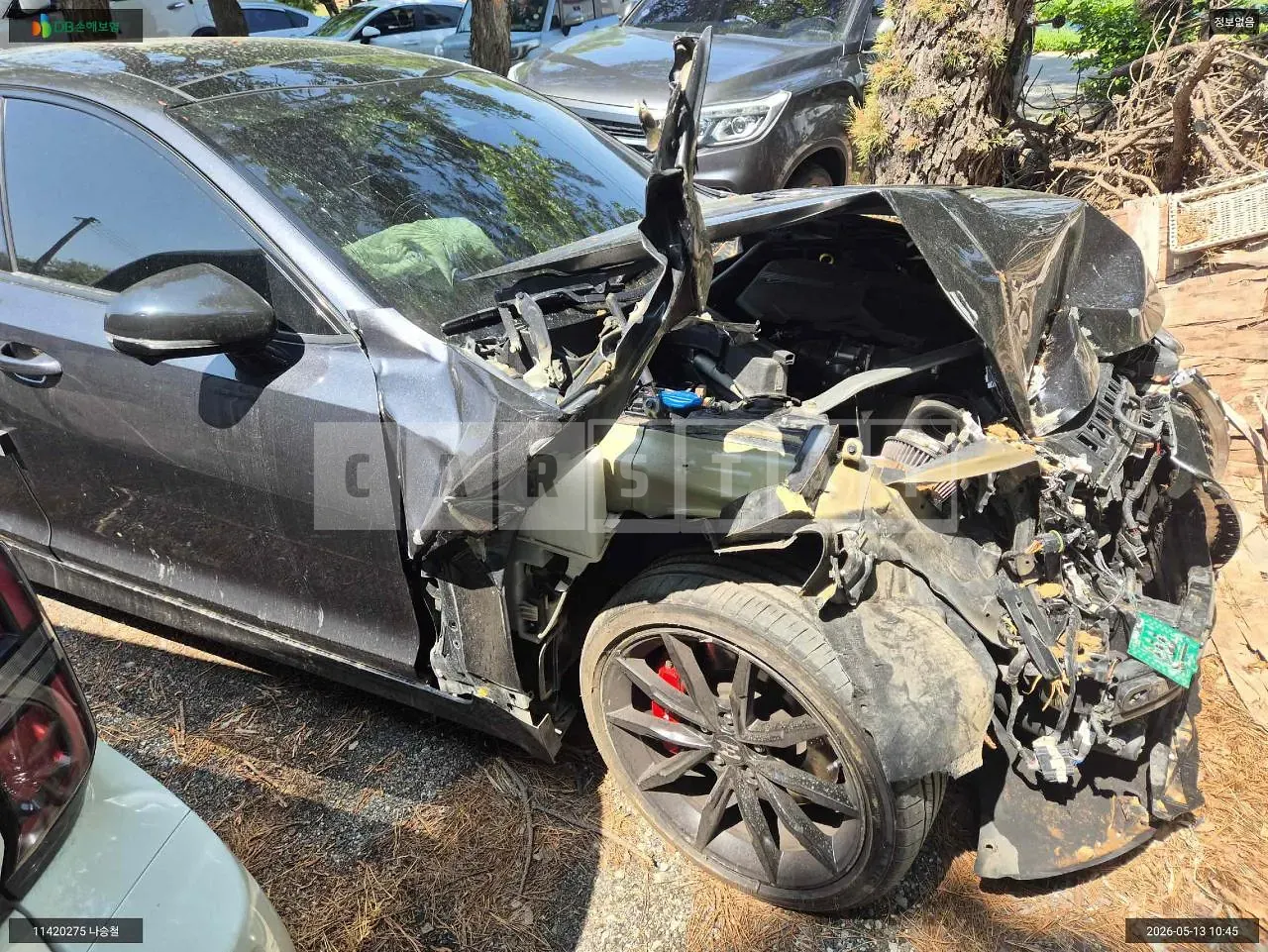 Photo 2 of 26: 2021 Kia Stinger, VIN KNAE551CDMS105884 — Korean insurance auction