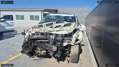 Photo 1 of 14: 2021 Hyundai Palisade, VIN KMHR581EDMU303762 — Korean insurance auction