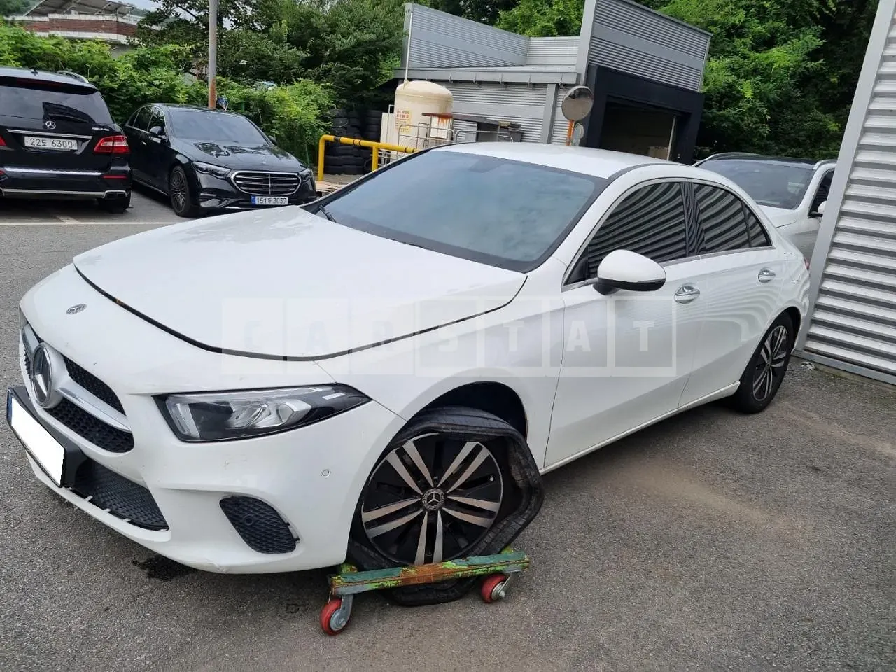 Photo 2 of 16: 2021 Mercedes-Benz A220 Sedan, VIN W1K3G4EB7MJ279947 — Korean insurance auction