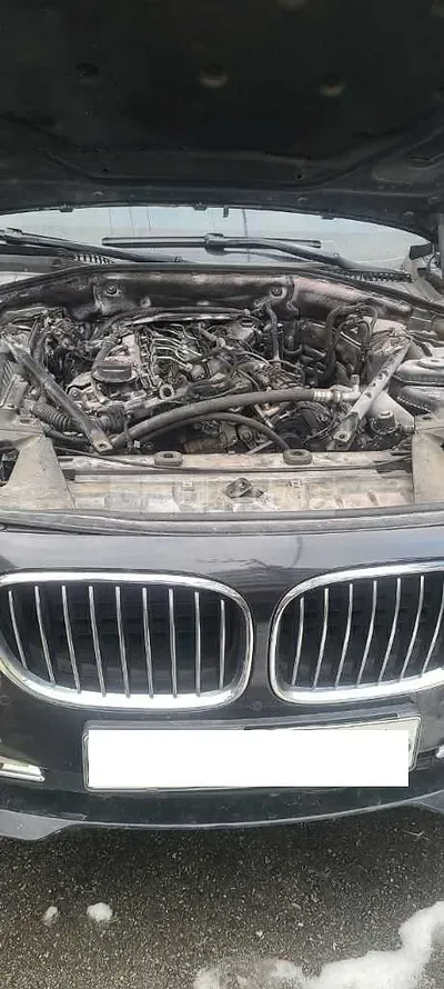 Photo 1 of 9: 2015 BMW 740d xDrive, VIN WBAYB0107FGL96825 — Korean insurance auction