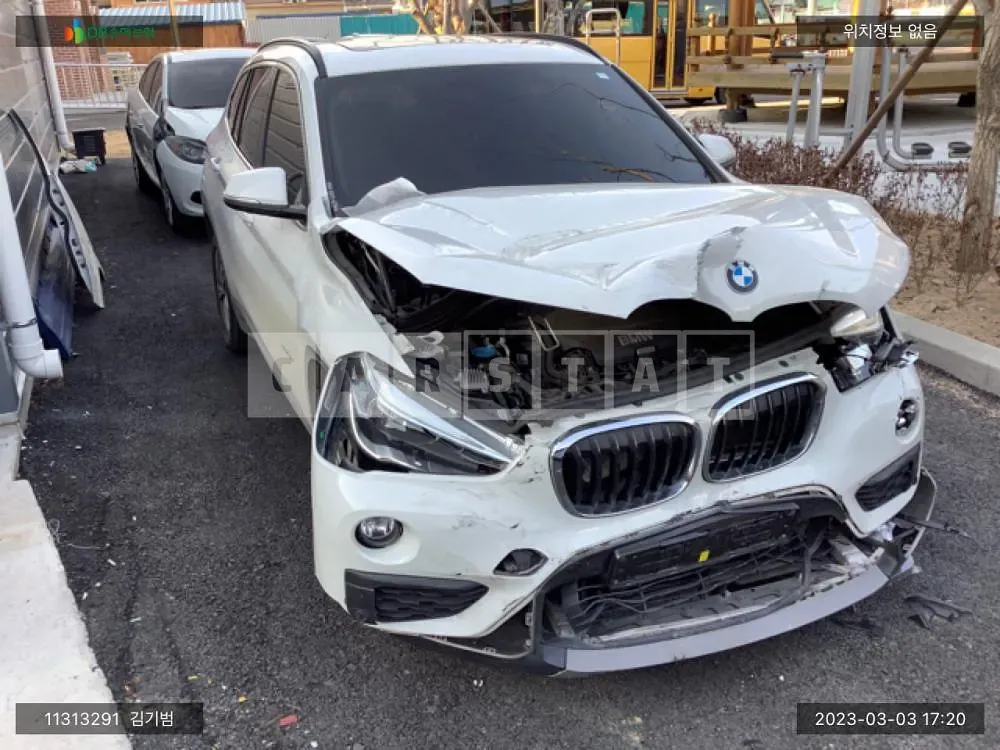 Photo 2 of 9: 2017 BMW X1 xDrive 18d, VIN WBAHT9103H5J07083 — Korean insurance auction