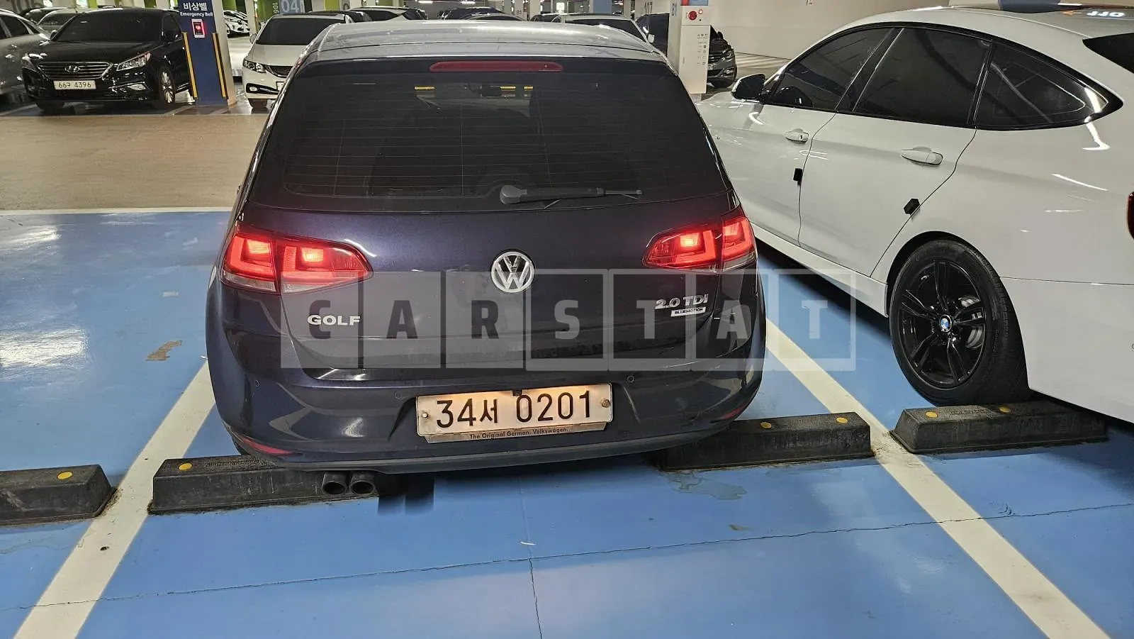 Photo 2 of 7: 2015 Volkswagen Golf 2.0 TDI — Korean insurance auction