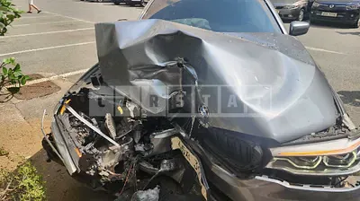 Photo 1 of 9: 2018 BMW 530i xDrive, VIN WBAJD9107JG971675 — Korean insurance auction