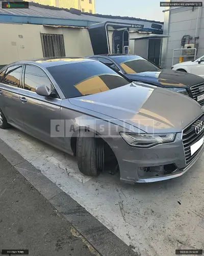 Photo 1 of 15: 2015 Audi A6 35 TDI, VIN WAUZZZ4G8GN056609 — Korean insurance auction