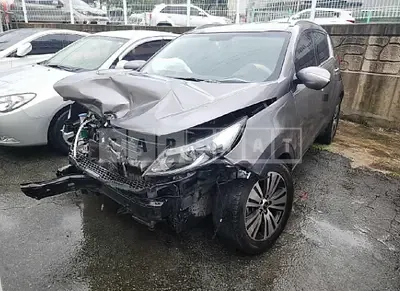 Photo 1 of 16: 2015 Kia Sportage, VIN KNAPC813BFK752300 — Korean insurance auction