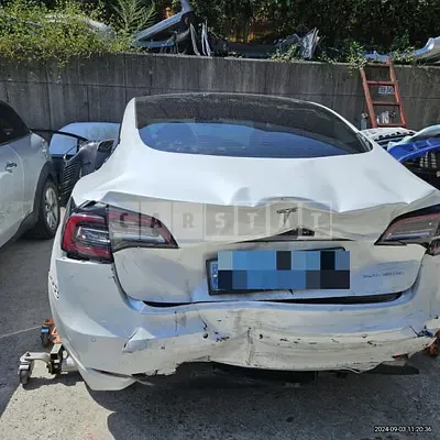 Photo 1 of 14: 2021 Tesla Model 3 Long Range — Korean insurance auction