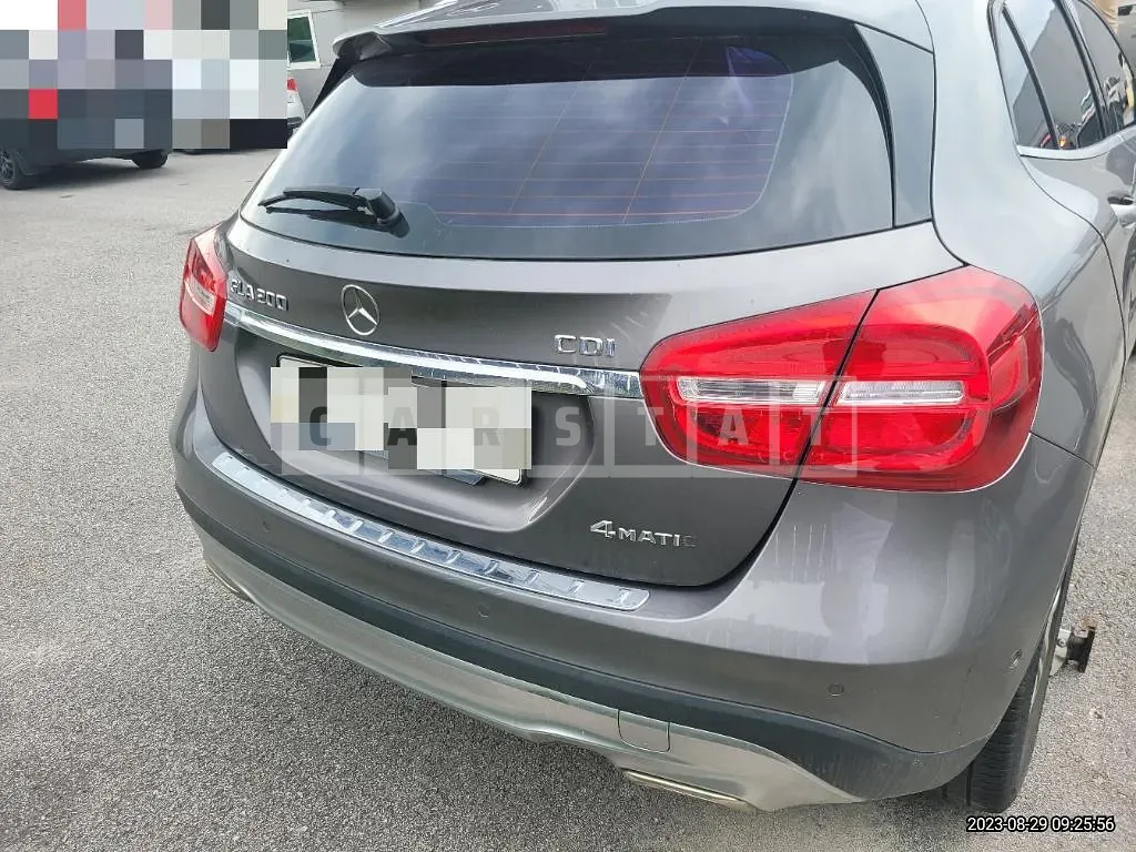 Photo 2 of 5: 2015 Mercedes-Benz GLA200 CDI 4Matic, VIN WDCTG0CB9FJ124030 — Korean insurance auction