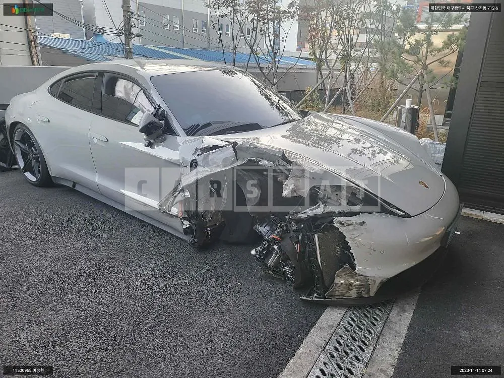 Photo 2 of 25: 2023 Porsche Taycan (5-Seater), VIN WP0AA2Y18PSA12201 — Korean insurance auction