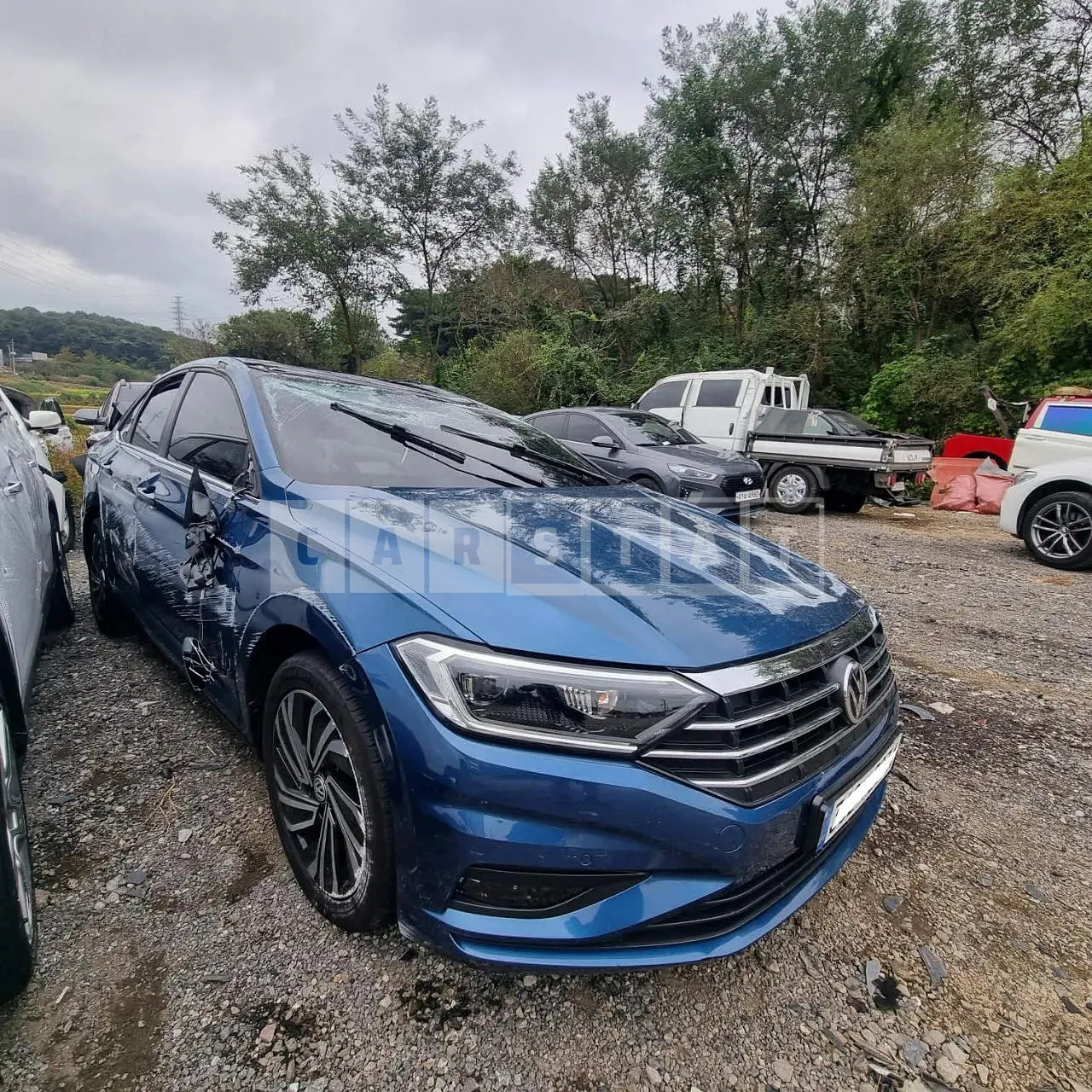 Photo 2 of 8: 2020 Volkswagen Jetta 1.4 TSI, VIN WVWZZZBUZLM101335 — Korean insurance auction