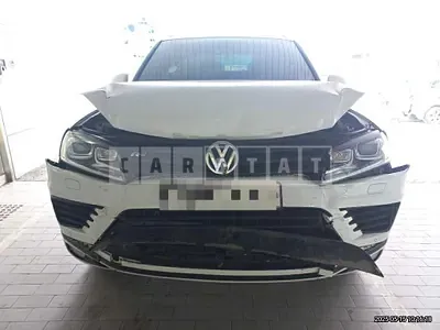 Photo 1 of 30: 2016 Volkswagen Touareg V6 3.0 TDI BMT — Korean insurance auction