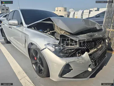 Photo 1 of 12: 2019 Genesis G70, VIN KMTG541EDKU029351 — Korean insurance auction