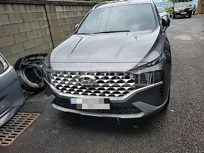 Photo 1 of 25: 2021 Hyundai Santa Fe, VIN KMHS281HGMU371549 — Korean insurance auction