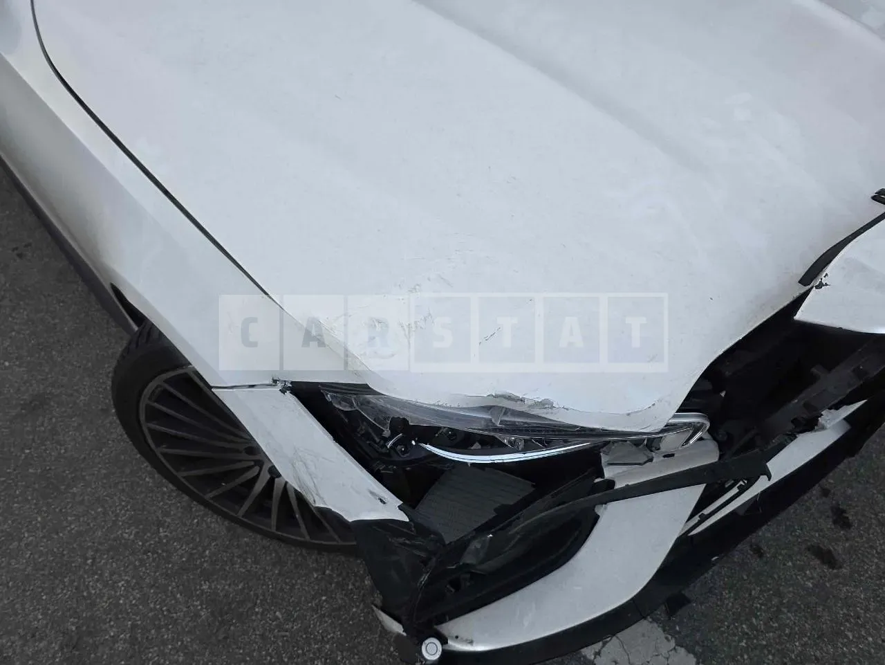Photo 2 of 21: 2022 Mercedes-Benz C300 4Matic, VIN W1KAF4HB8PR085522 — Korean insurance auction