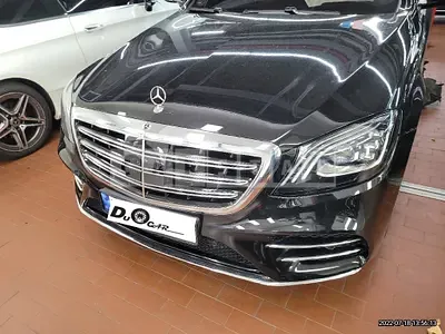 Photo 1 of 43: 2018 Mercedes-Benz S450 4Matic L, VIN WDDUG6EBXJA403785 — Korean insurance auction