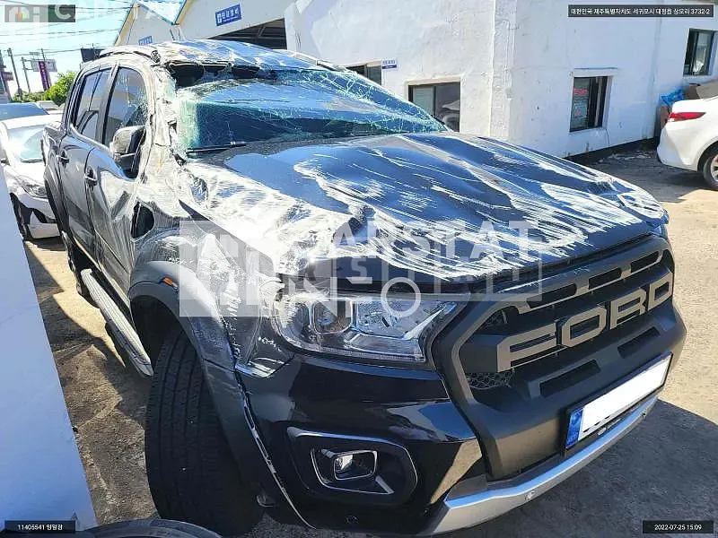 Photo 2 of 29: 2021 Ford Ranger Wild Track, VIN 6FPPXXMJ2NMD50984 — Korean insurance auction